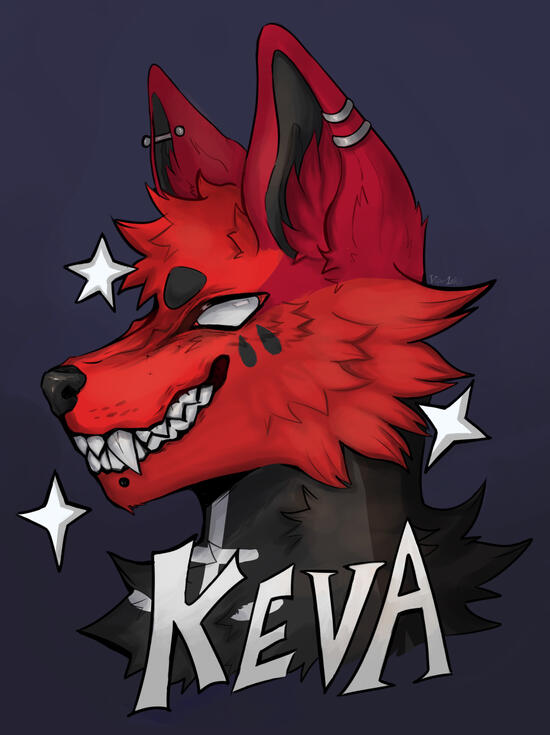 line-art heavy shaded badge