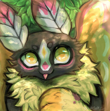 Rendered Bust painting