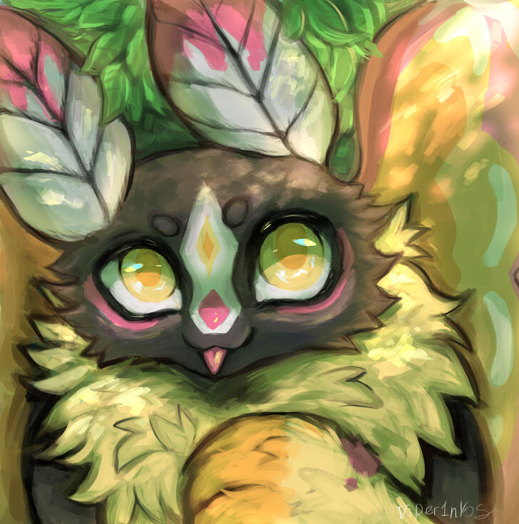 Rendered Bust painting